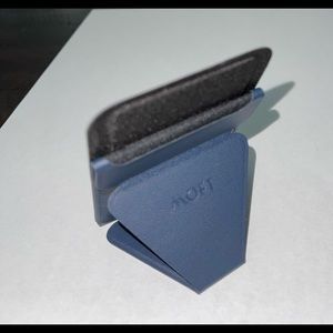 MOFT Snap-On Phone Stand & Wallet - MagSafe Compatible (Oxford Blue)